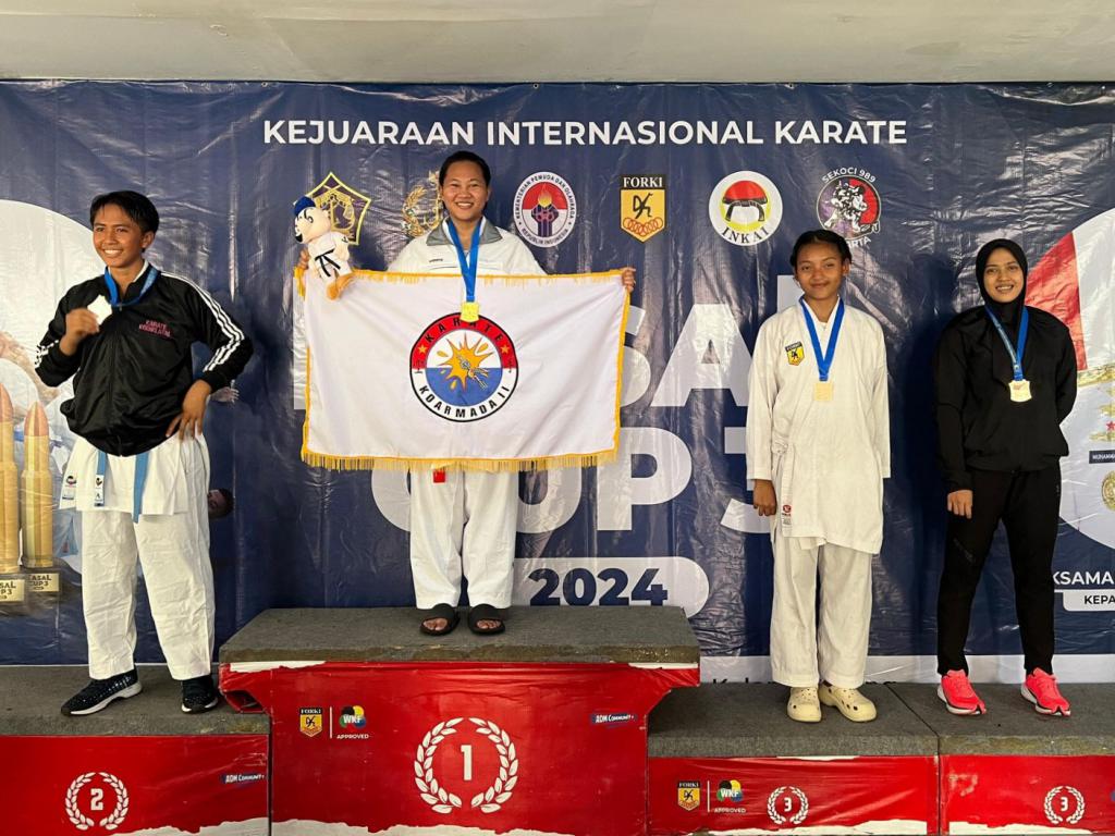 Koprs Wanita TNI Angkatan Laut,Kembali Menorehkan Prestasi Dengan Merebut Sejumlah Medali Pada Kejuaraan Karate Kasal Cup Tahun 2024