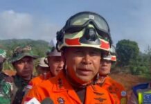 Kepala BASARNAS Tinjau Langsung Lokasi Bencana Alam Tanah Longsor di Majenang Kabupaten Cilacap