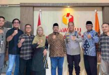 Kapolresta Perkuat Sinergi Pengawasan Pemilu, Bawaslu Banyumas Raih Gakkumdu Award Nasional