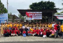 Umat Hindu Banyumas Gelar Saka Bhoga Sevanam, Bagikan Sembako dan Takjil di Tengah Ramadhan