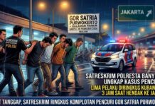 Kurang dari Tiga Jam, Komplotan Pencuri Lintas Provinsi Dibekuk di Stasiun Bumiayu
