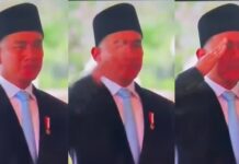 Tersentak di Tengah Salvo, Momen Gibran di Pemakaman Try Sutrisno Viral di Media Sosial
